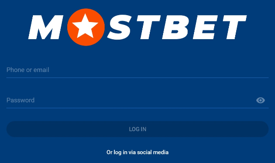 Mostbet login screen for account access in Bangladesh